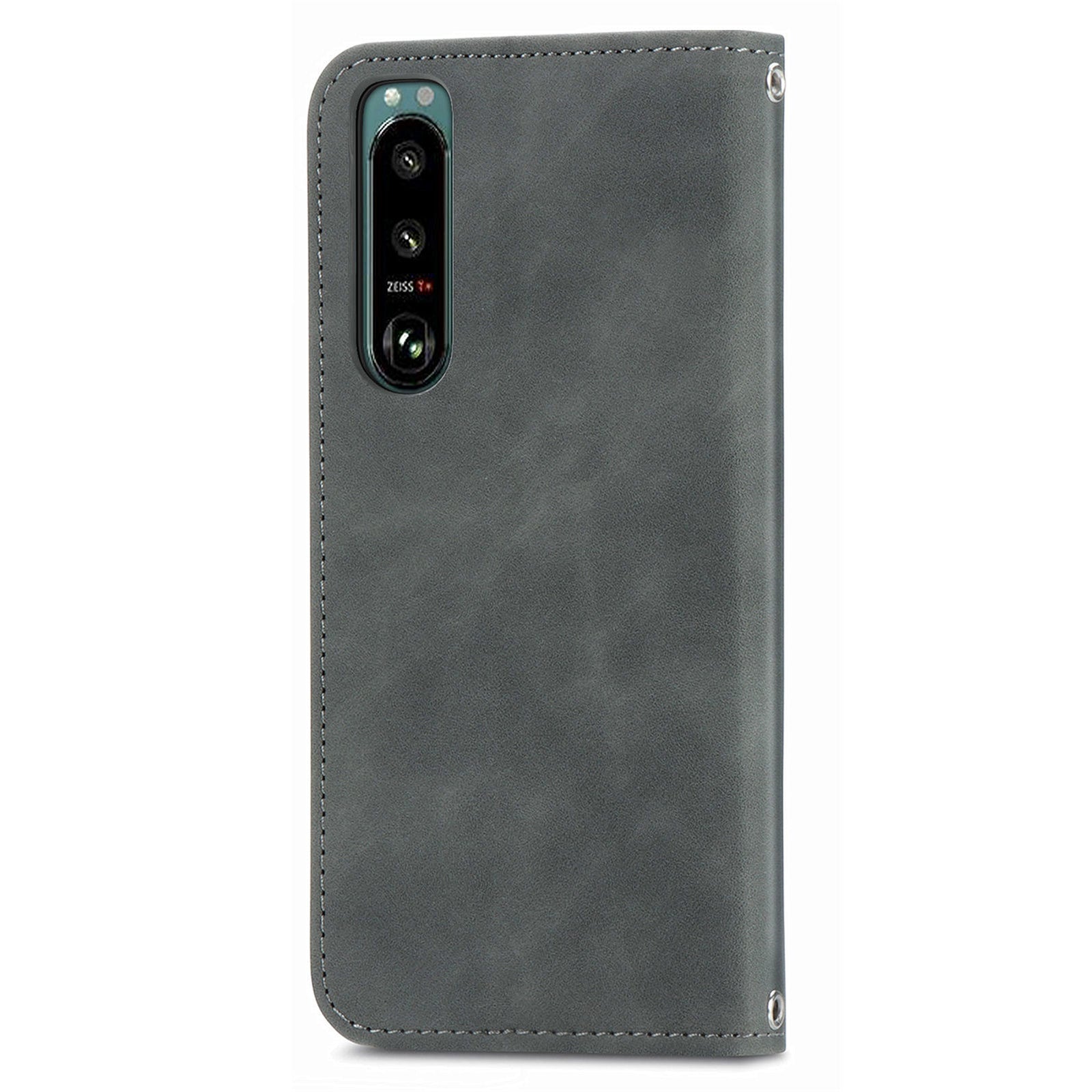 For Sony Xperia 5 IV 5G Skin-touch Feeling PU Leather Stand Card Slots Retro Phone Case Magnetic Absorption Flip Cover For Sony Xperia 5 IV 5G Skin-touch Feeling PU Leather Stand Card Slots Retro Phone Case Magnetic Absorption Flip Cover